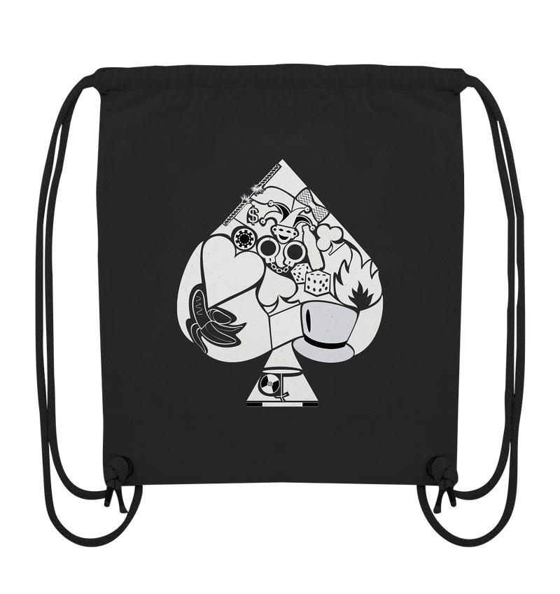 Classic Logo Uni dark - Organic Gym-Bag